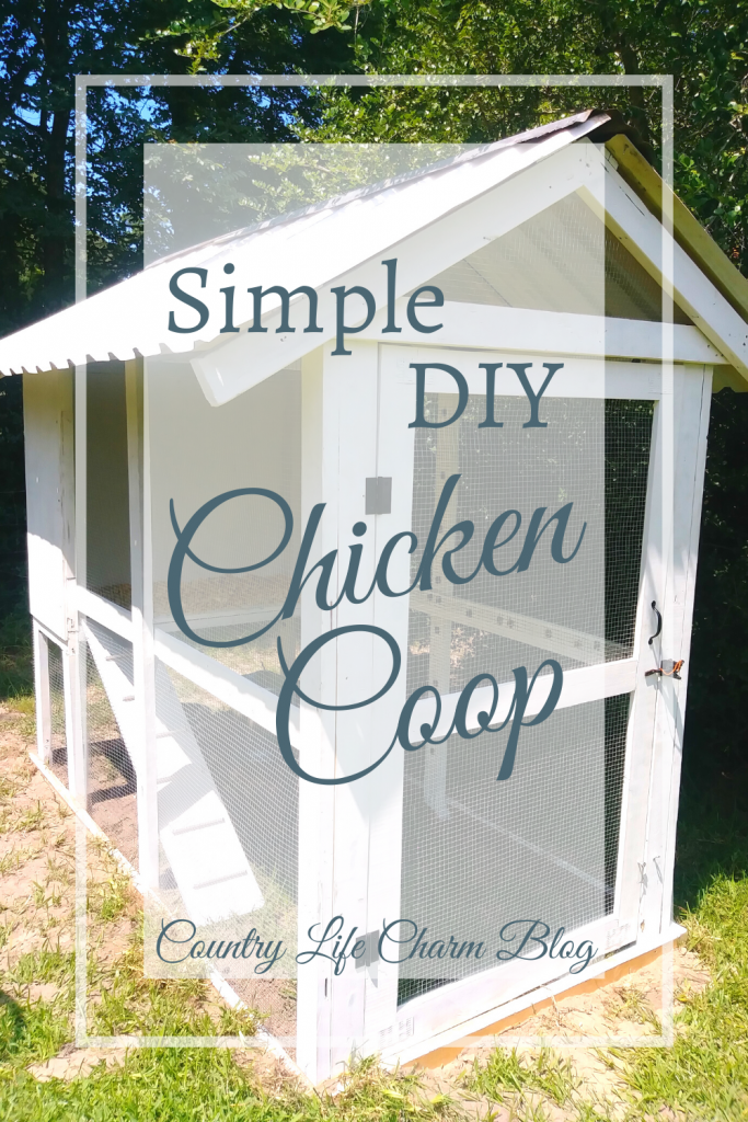 simple diy chicken coop